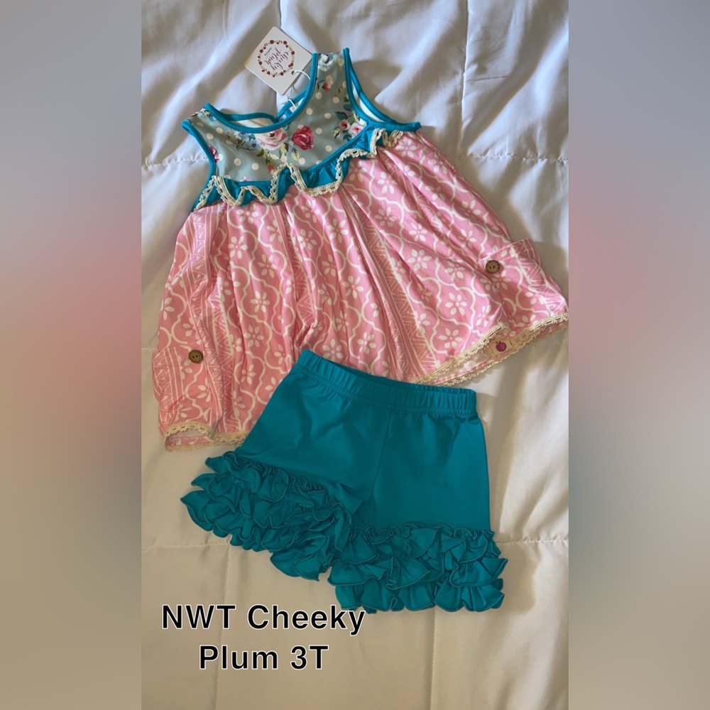 NWT Cheeky Plum 3T